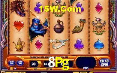 Jackpots e promoções na 8Pg